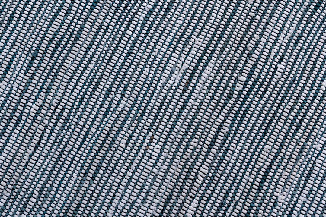 Neelam Rang - A Leather Cotton Carpet