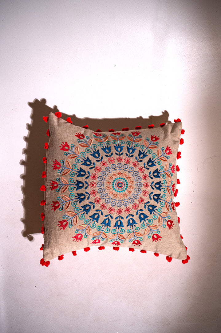 Gulzar-e-Mehr - Cushion Cover